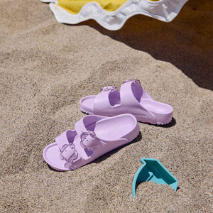 Birkenstock Arizona Flower EVA Kids Crocus כפכפי בירקנשטוק אריזונה פרח ילדים סגול