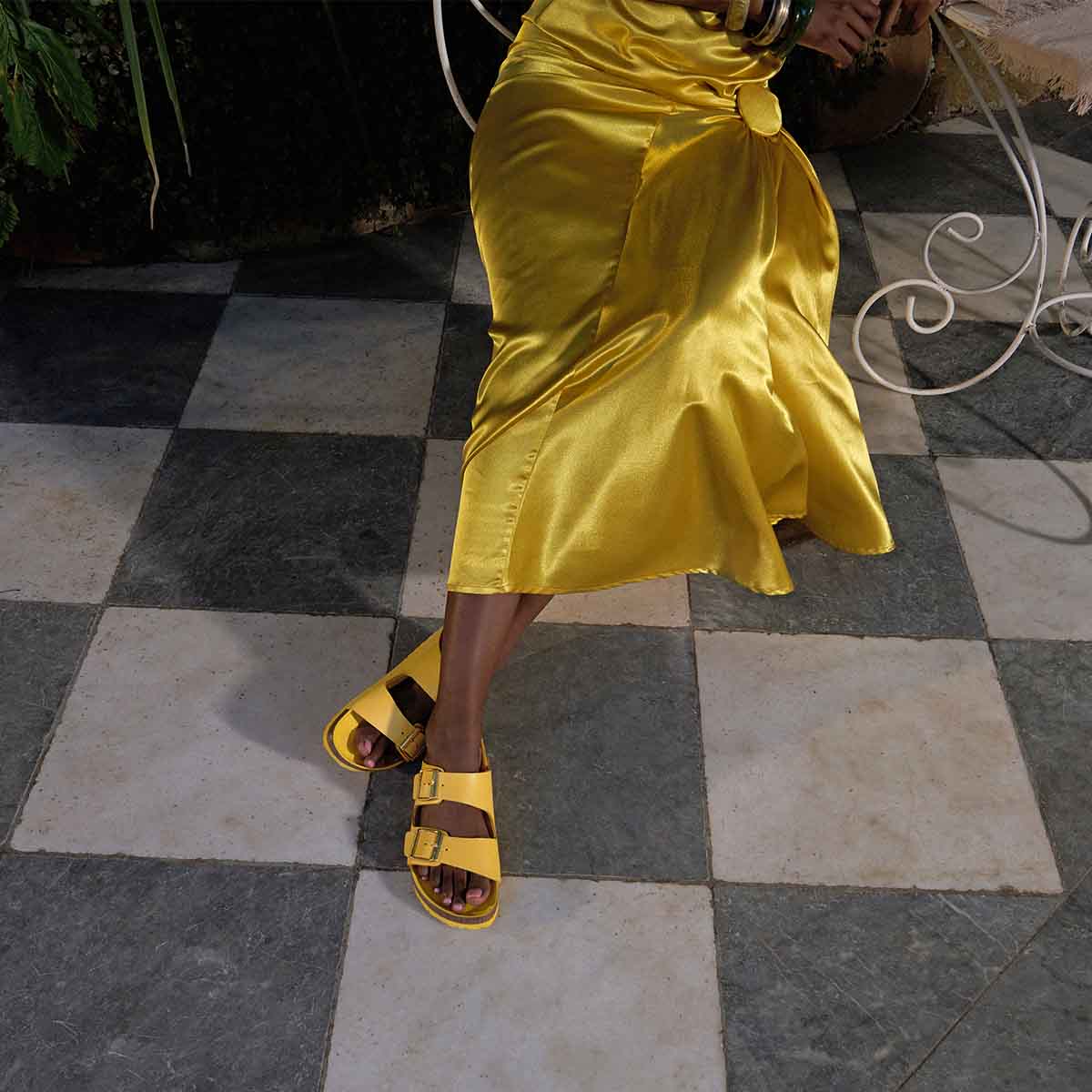 Birkenstock Arizona BS Amalfi Ochre כפכפי בירקנשטוק אריזונה לנשים