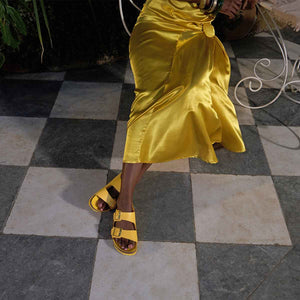 Birkenstock Arizona BS Amalfi Ochre כפכפי בירקנשטוק אריזונה לנשים