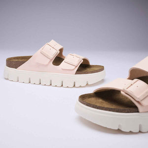 Birkenstock Arizona PAP Chunky Light Rose כפכפי בירקנשטוק לנשים אריזונה צ'אנקי לייט רוז