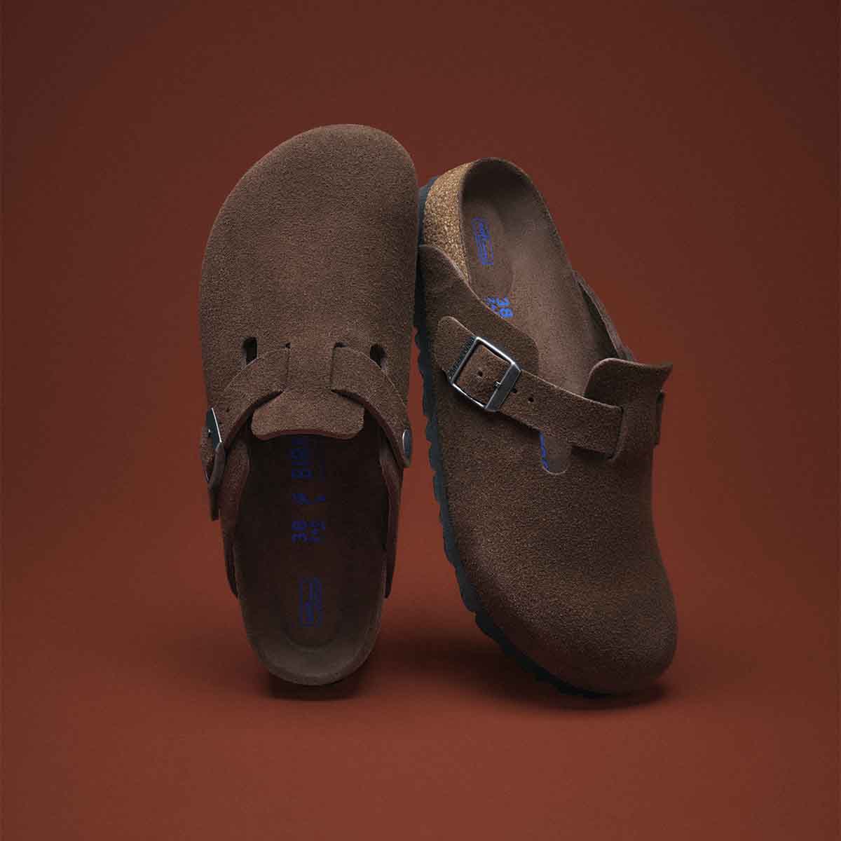 Birkenstock Boston BS Carafe Tonal FB Carafe Tonal FB כפכפי בירקנשטוק בוסטון לנשים