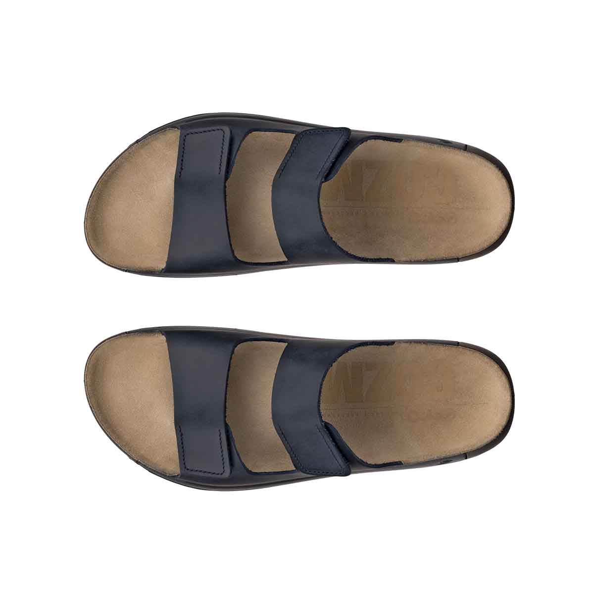 Ecco Cozmo M Blue Marine כפכפי גברים קוזמו כחול