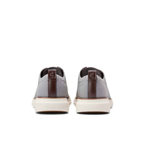 Cole Haan Grand Shadowlite Stitchlite Wingtip Ox Ultimate Gray Ivory סניקרס לגברים קול האן
