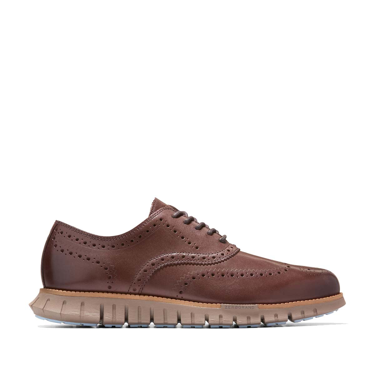 Cole Haan Zerogrand Remastered Wingtip Oxford Dark Chocolate Irish Coffee סניקרס קול האן לגברים