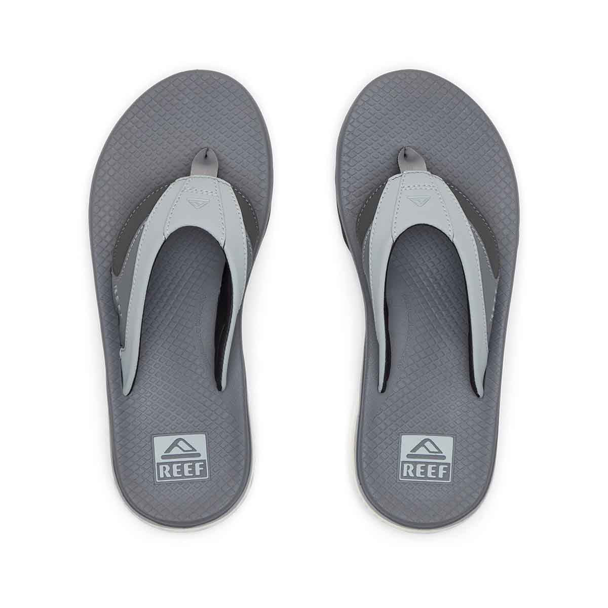 Reef Fanning + Grey Light Grey כפכפי ריף לגברים