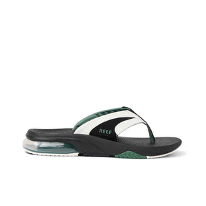 Reef Fanning + White Black Green כפכפי ריף לגברים