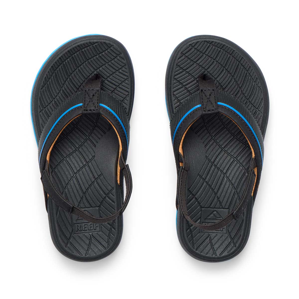 Reef Little Windswell Black Blue כפכפי ילדים ריף