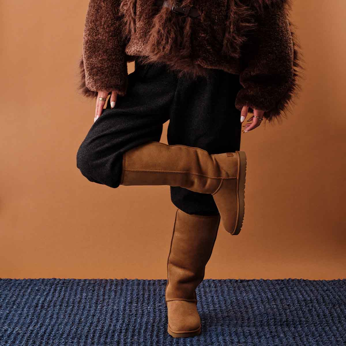 UGG Classic Ultra Tall Chestnut מגפיים לנשים קלאסיק אולטרה