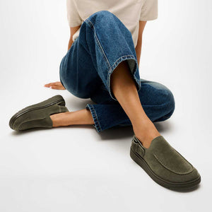 Fit Flop Gen-FF Mule With Back Strap - Deep Olive סנדלי פיט פלופ לנשים