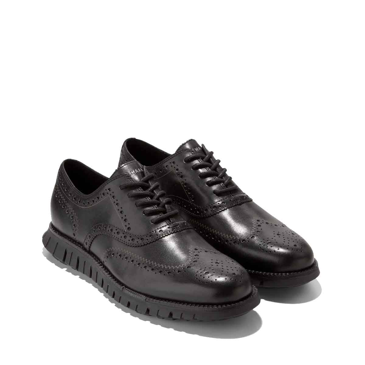 Cole Haan C39601M Zerogrand Remastered Wingtip Oxford Black נעלי קול האן לגברים