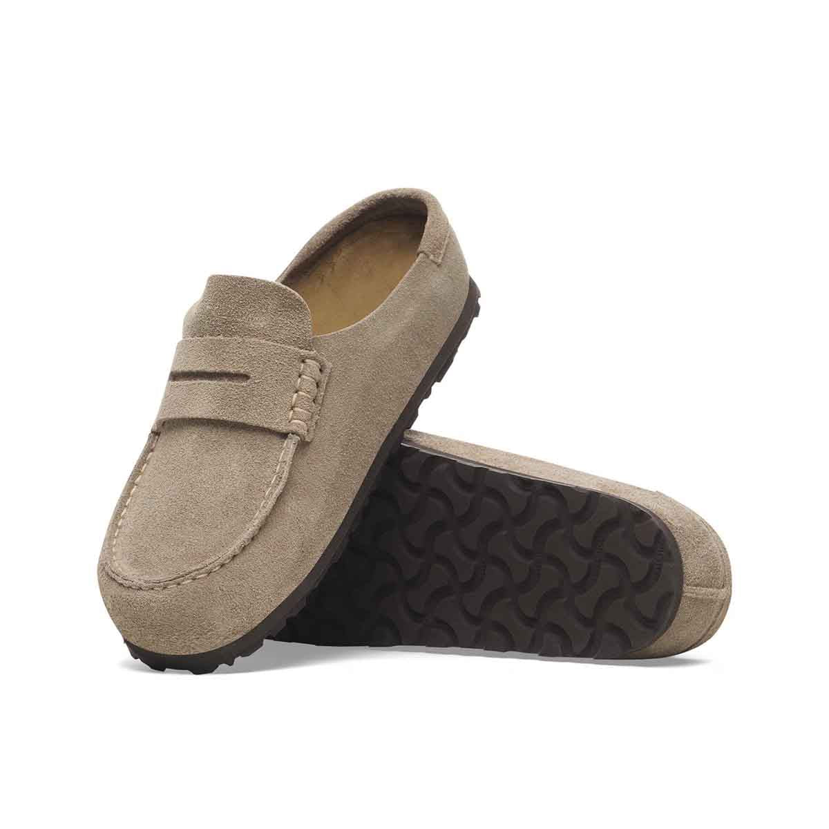 Birkenstock Naples Wrapped Taupe כפכפי בירקנשטוק נאפלס טיופ יוניסקס