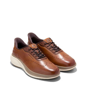 Cole Haan OriginalGrand Quick-On Oxfords British Tan Coffee Ivory נעלי קול האן לגברים