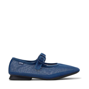 Camper Casi Myra Blue Textile Ballerinas for Women מוקסין קמפר לנשים כפכפי נשים