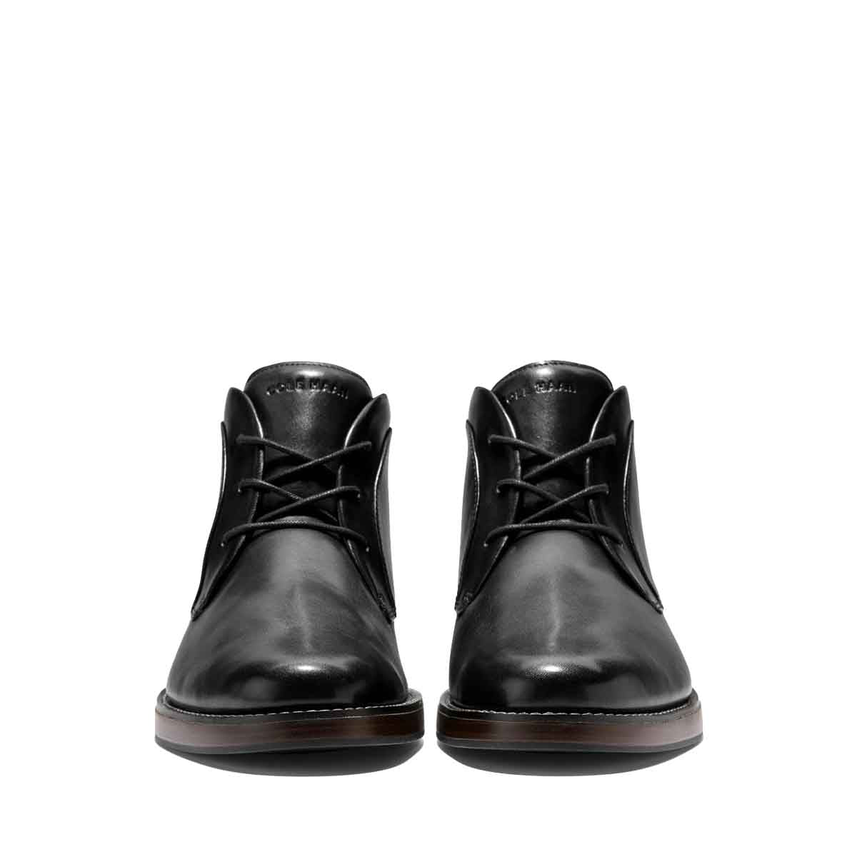 Cole Haan Grand Neoclassic Flexcraft Chukka Boots Black Dark Brown מגפי קול האן לגברים