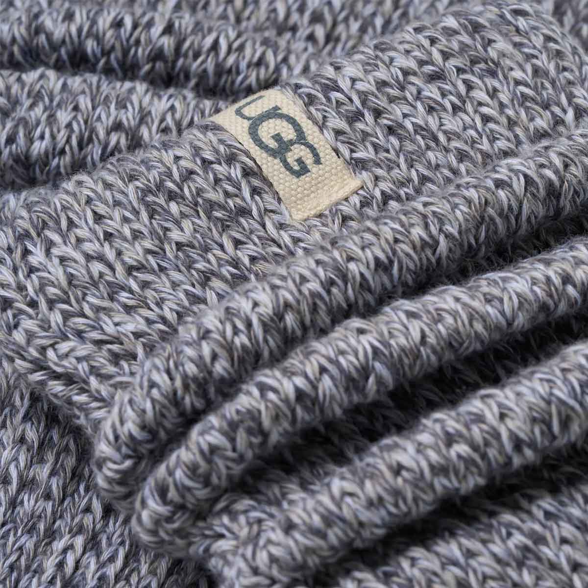 UGG Tyla Slouchy Crew II Grey Heather גרביים לנשים אפור