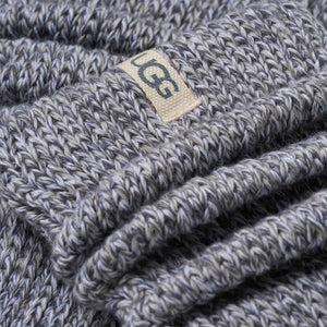 UGG Tyla Slouchy Crew II Grey Heather גרביים לנשים אפור
