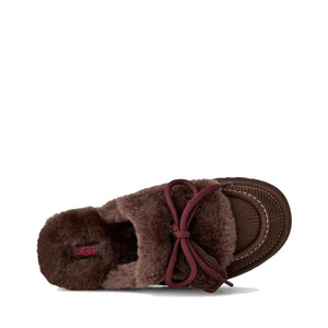 UGG Disquette Heritage Burnt Cedar כפכפי נשים חום