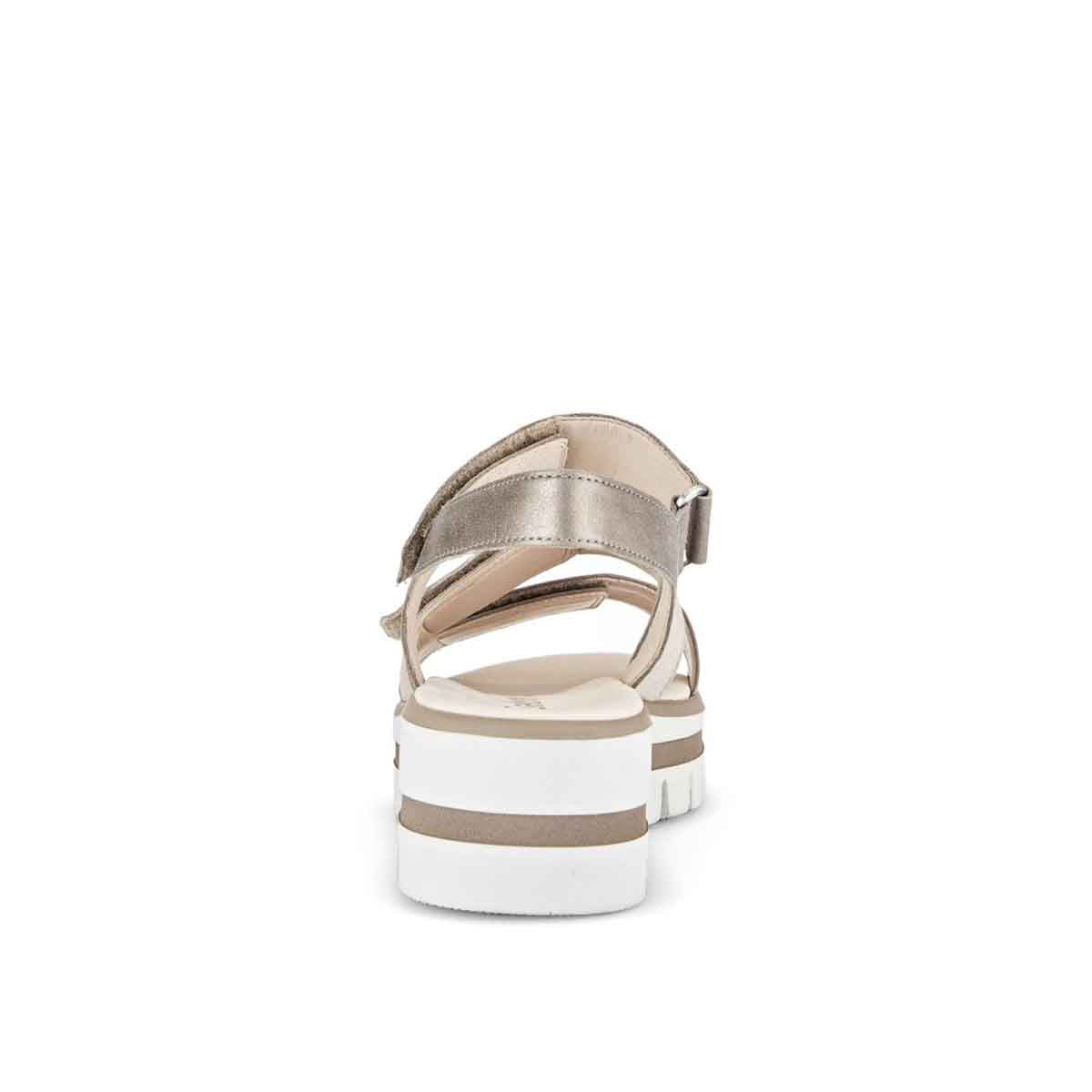 Gabor beige platform sandal סנדלי גאבור לנשים