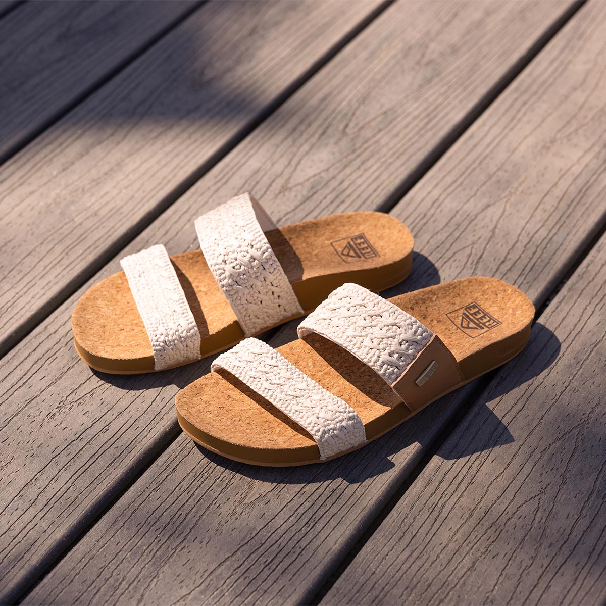 Reef Cushion Vista Vintage Textile כפכפי נשים ריף