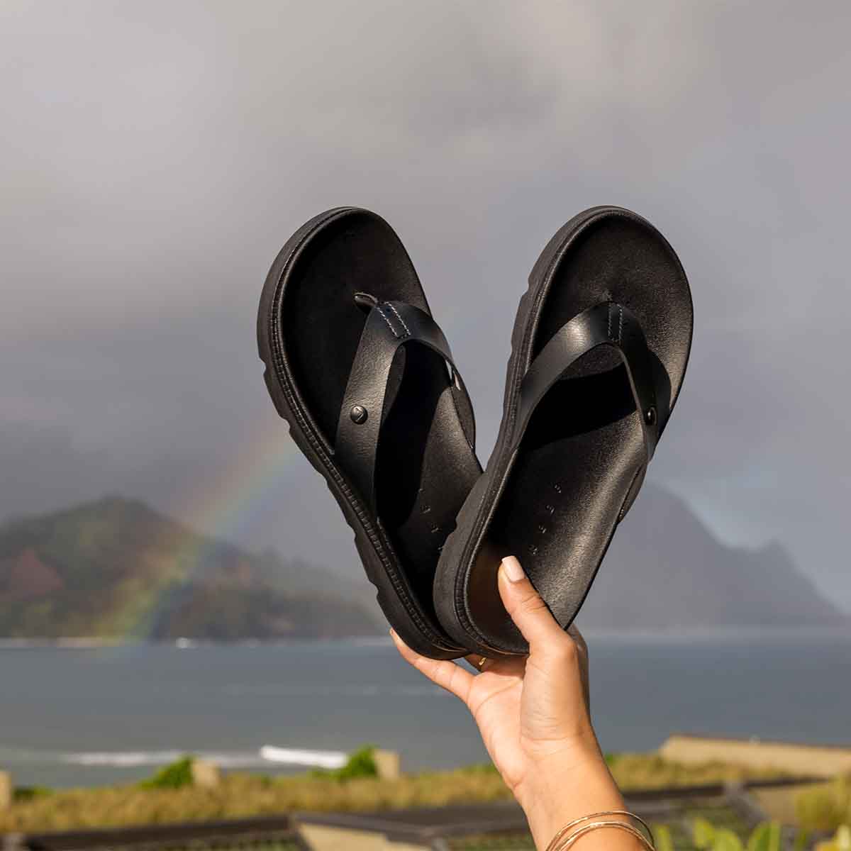 Reef Vista Luxe Vivianahh Black Black כפכפי ריף לנשים
