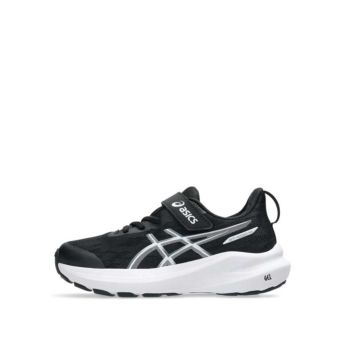 Asics GT 1000 14 PS Kids Black Steel Grey נעלי ריצה לילדים