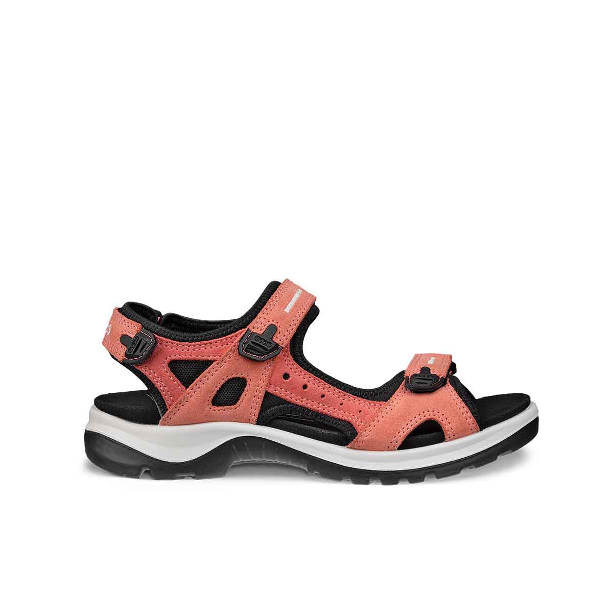 Ecco Offroad Orange Burnt Coal Spiced Coral סנדלי אקו אופרוד כתום לנשים