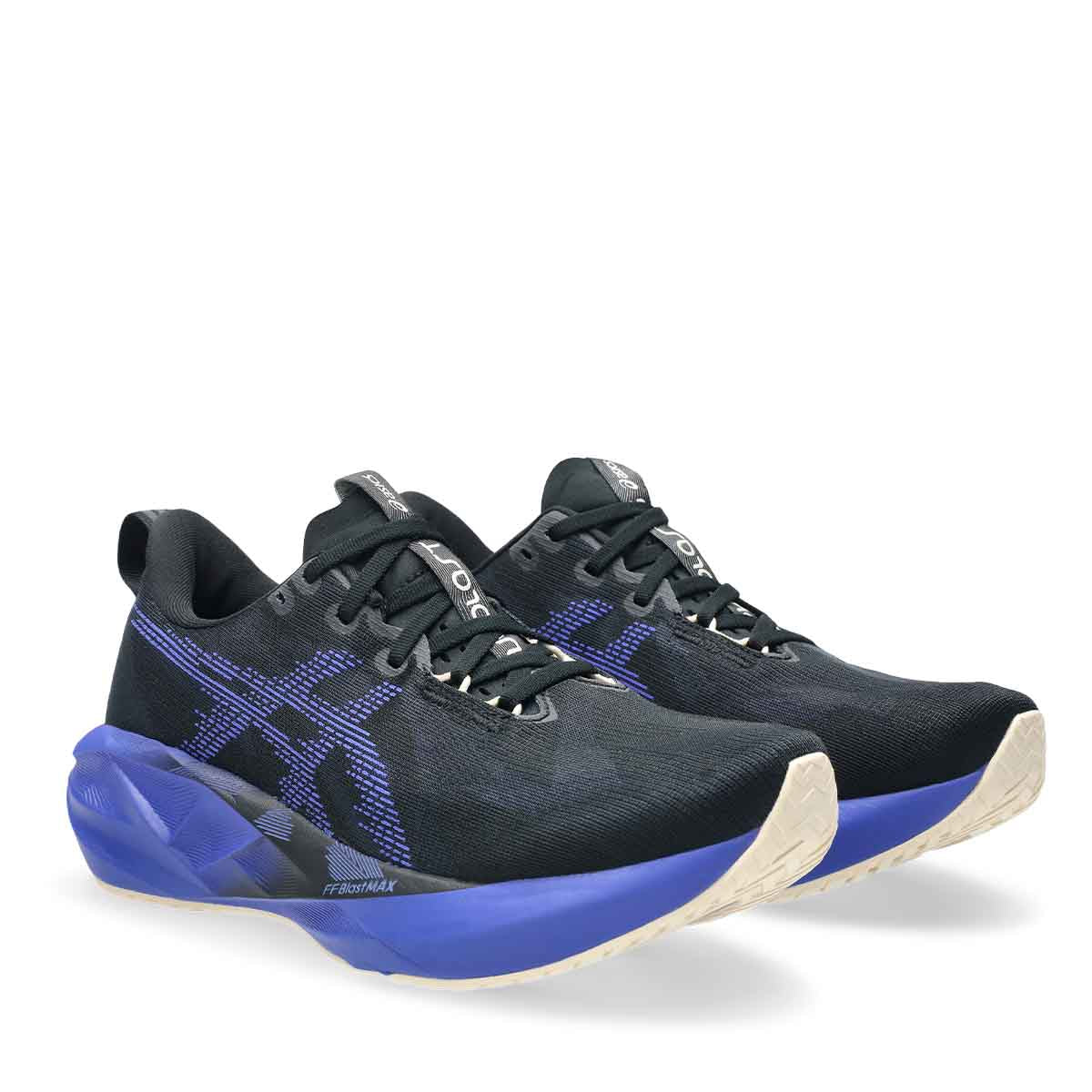 Asics Novablast 5 Men Black Cobalt Burs נעלי ריצה נובה בלאסט 5 לגברים