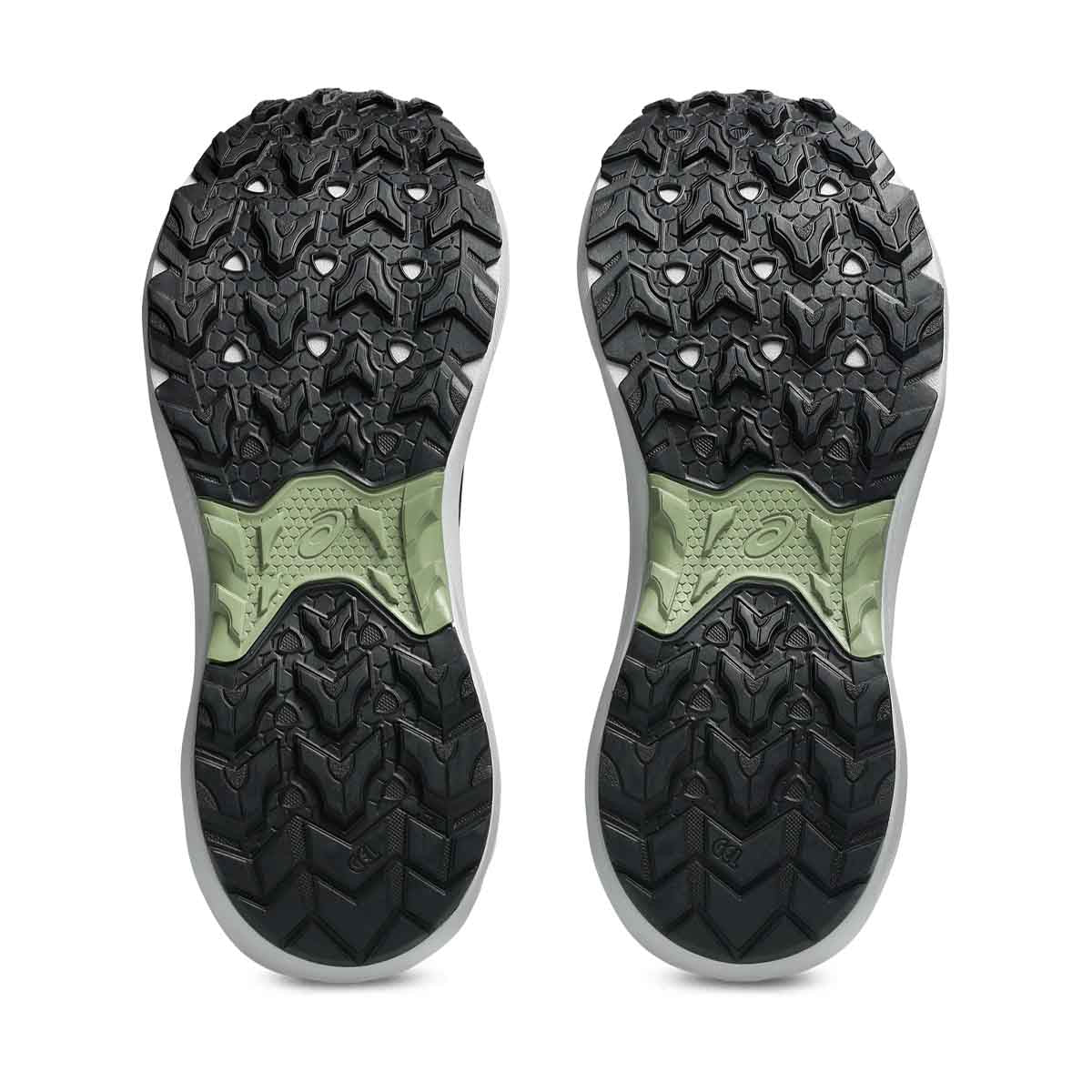Asics Gel Venture 11 Men Black Khaki Green נעלי ריצה לשטח ג`ל ונטור 11 לגברים