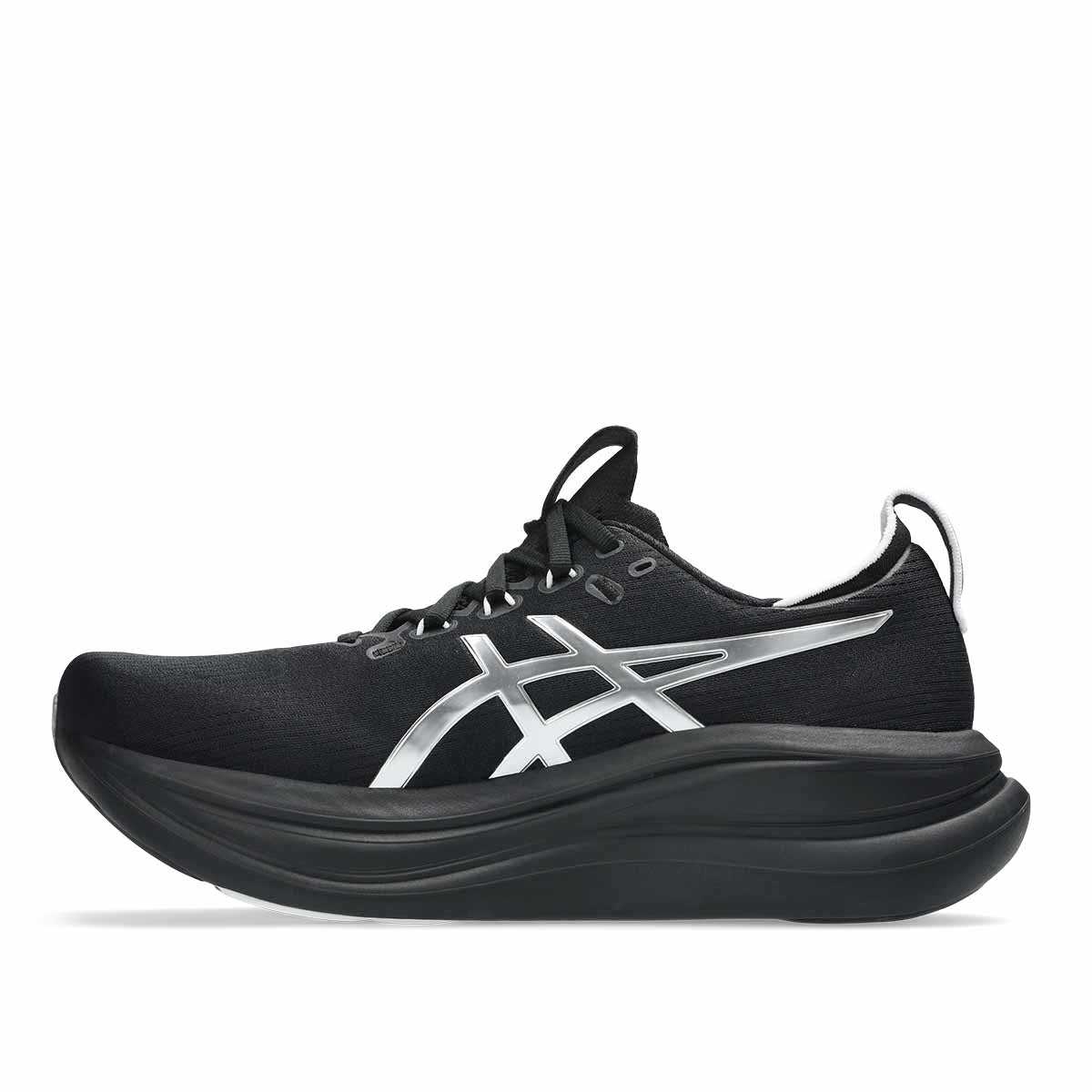 Asics Gel Nimbus 28 Platinum Men Black נעלי ריצה ג`ל נימבוס 28 פלטינום לגברים
