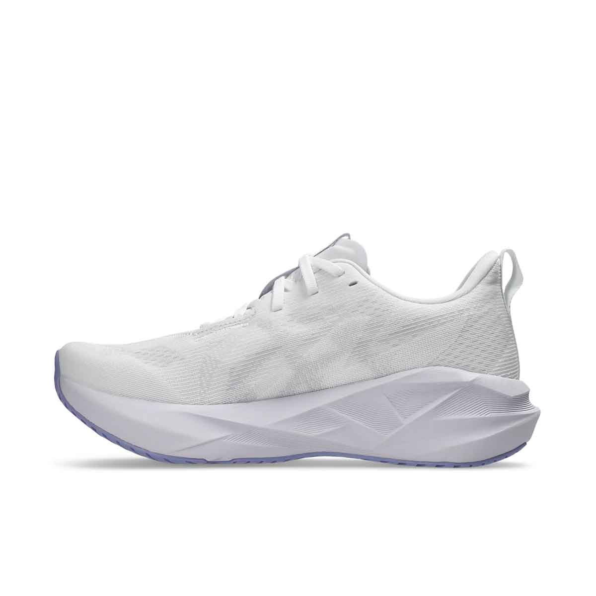 Asics Novablast 5 Women White Lilac Hint נעלי ריצה נובה בלאסט 5 לנשים
