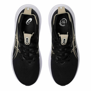 Asics Gel Nimbus 28 Women Black Feather Grey נעלי ריצה ג`ל נימבוס 28 לנשים