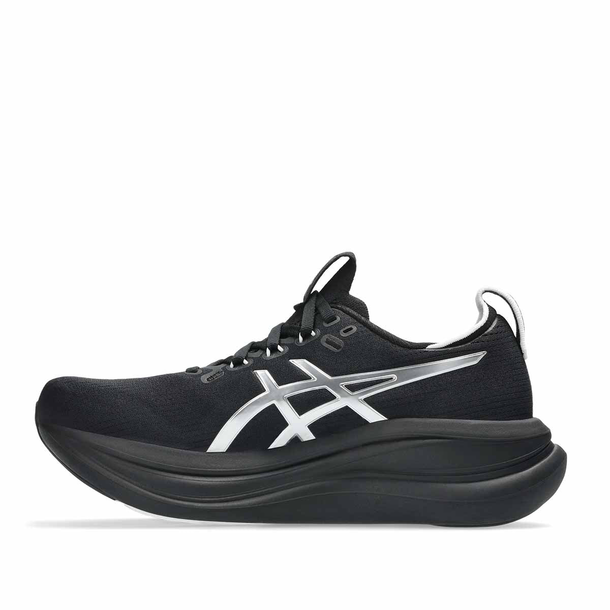 Asics Gel Nimbus 28 Platinum Women Black נעלי ריצה ג`ל נימבוס 28 פלטינום לנשים