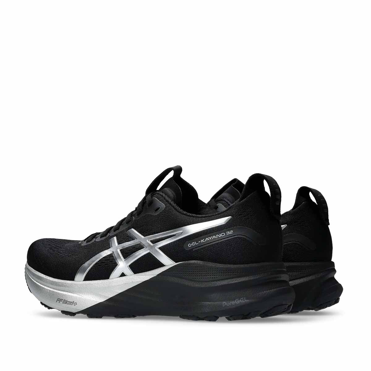 Asics Gel Kayano 32 Platinum Women Black נעלי ריצה ג`ל קיאנו 32 פלטינום לנשים