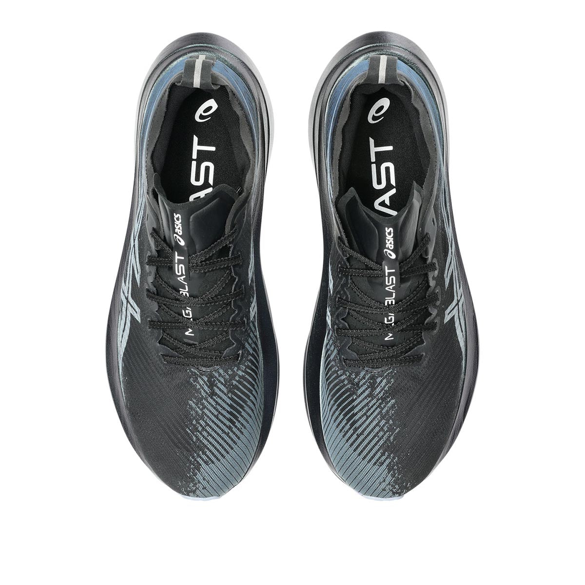 Asics Megablast Unisex Black White נעלי ריצה מגה בלאסט יוניסקס