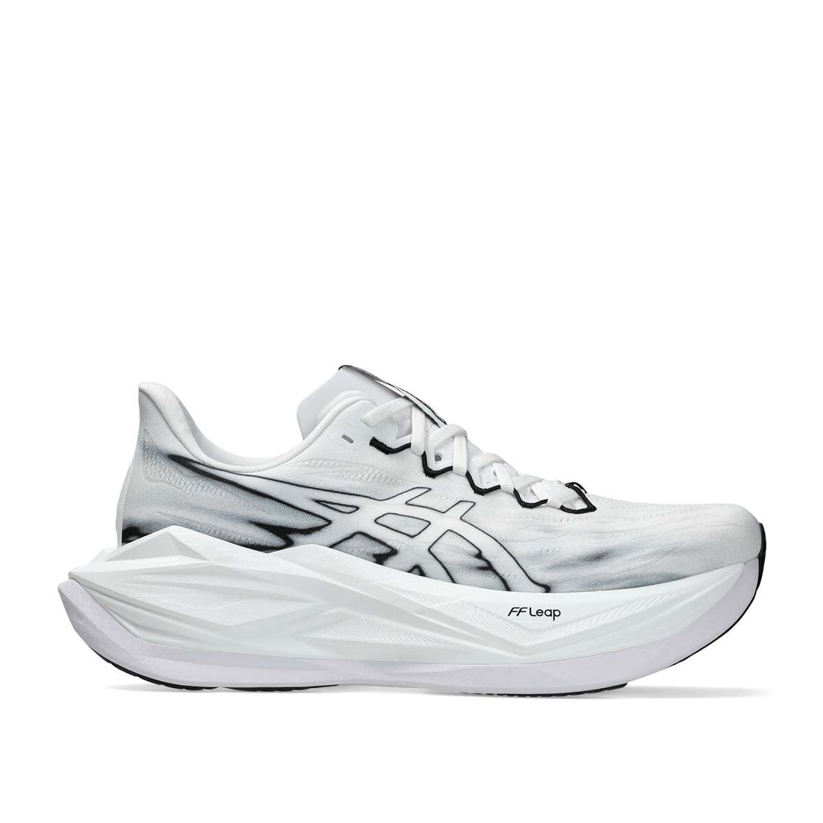 Asics Superblast 3 Unisex White Black נעלי ריצה סופר בלאסט 3 יוניסקס