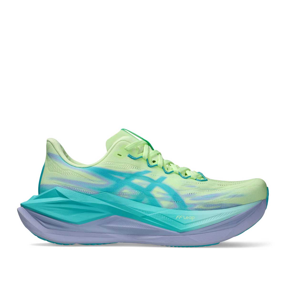 Asics Superblast 3 Illuminate Yellow Energy Aqua אסיקס נעלי ריצה סופר בלאסט 3 יוניסקס
