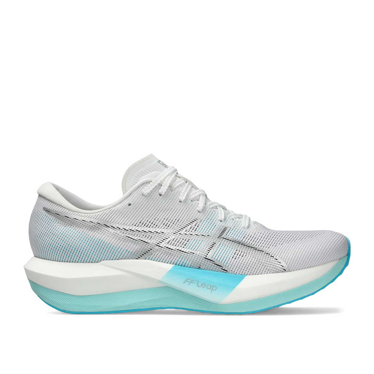Asics Magic Speed 5 Unisex White Pure Silver נעלי ריצה אסיקס מג`יק ספיד 5 יוניסקס