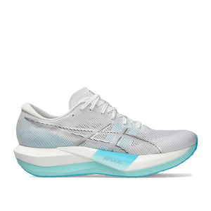 Asics Magic Speed 5 Unisex White Pure Silver נעלי ריצה אסיקס מג`יק ספיד 5 יוניסקס