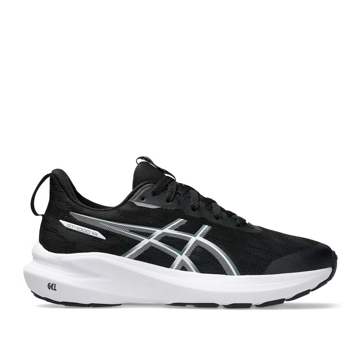 Asics GT 1000 14 GS Black Steel Grey נעלי אסיקס לידים