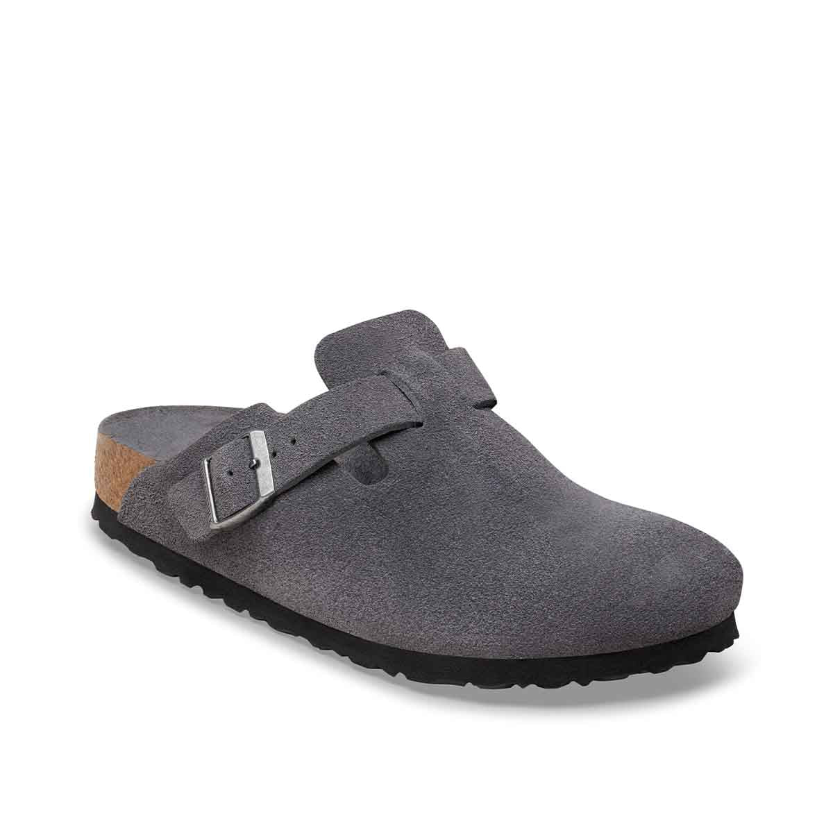 Birkenstock Boston BS Charcoal Tonal כפכפי בירקנשטוק בוסטון יוניסקס