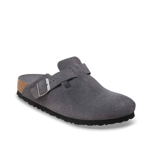 Birkenstock Boston BS Charcoal Tonal כפכפי בירקנשטוק בוסטון יוניסקס
