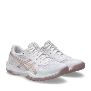 Asics Gel Rocket 12 Women White Pearl Pink נעלי כדורעף ג`ל רוקט 12 לנשים