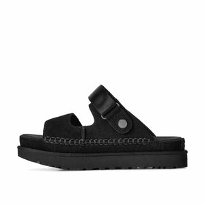 UGG Goldenstar Glide Black סנדלי גולדנסטאר גלייד שחור לנשים