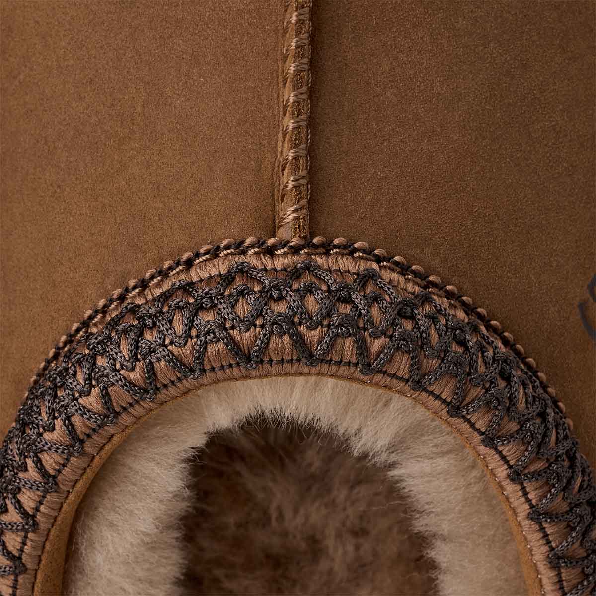 UGG Tasman II Nubuck Dark Chestnut כפכפי טזמן לגברים