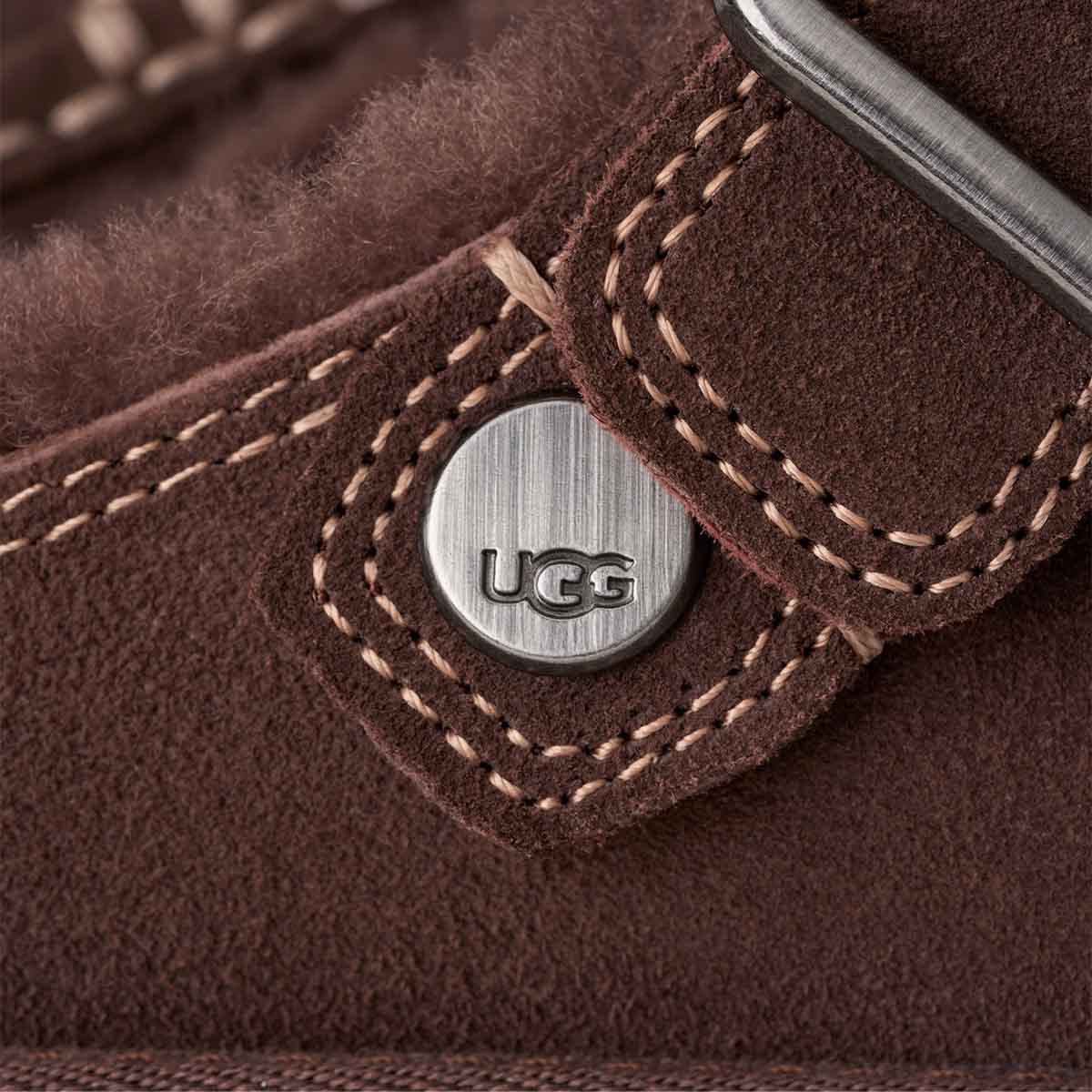 UGG Goldenstar Evelina Clog Burnt Cedar כפכפי גולדנסטאר חום לנשים