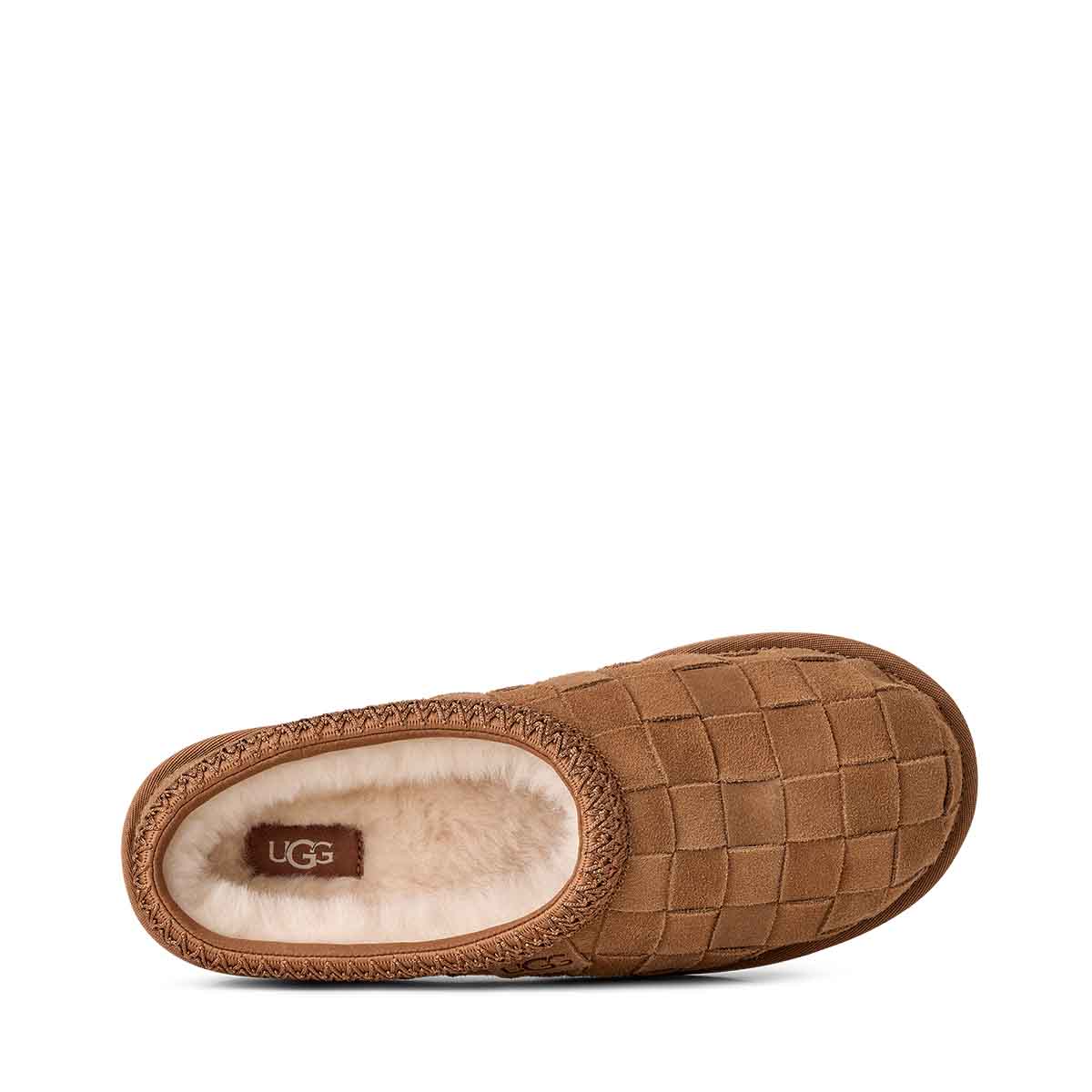 UGG Men's Tasman Woven Chestnut כפכפי טזמן לגברים