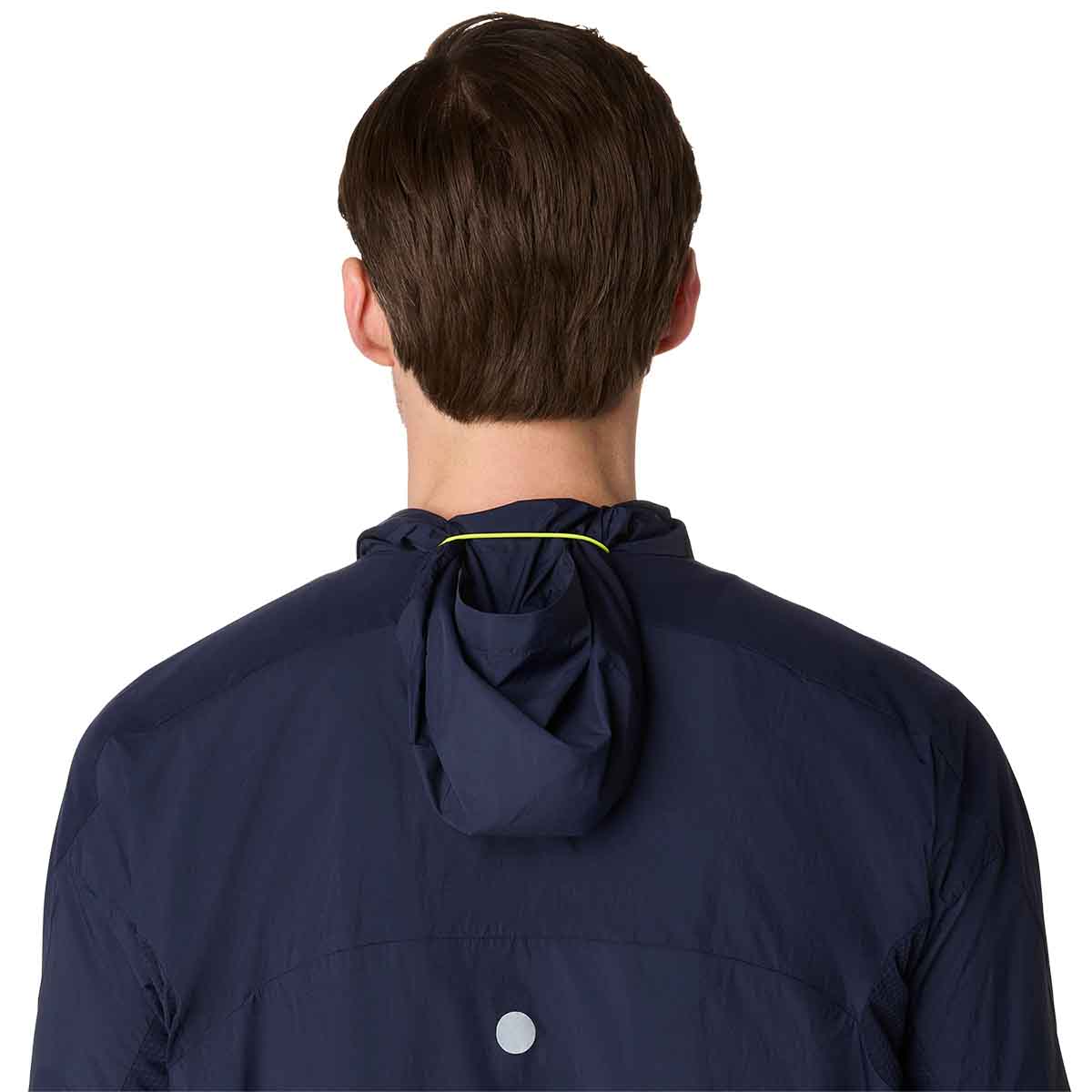 Asics Road Packable Jacket Men Midnight ג'קט ריצה מתקפל לגברים