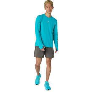 Asics Road Seamless LS Top Men Energy Aqua חולצת ריצה ארוכה לגברים