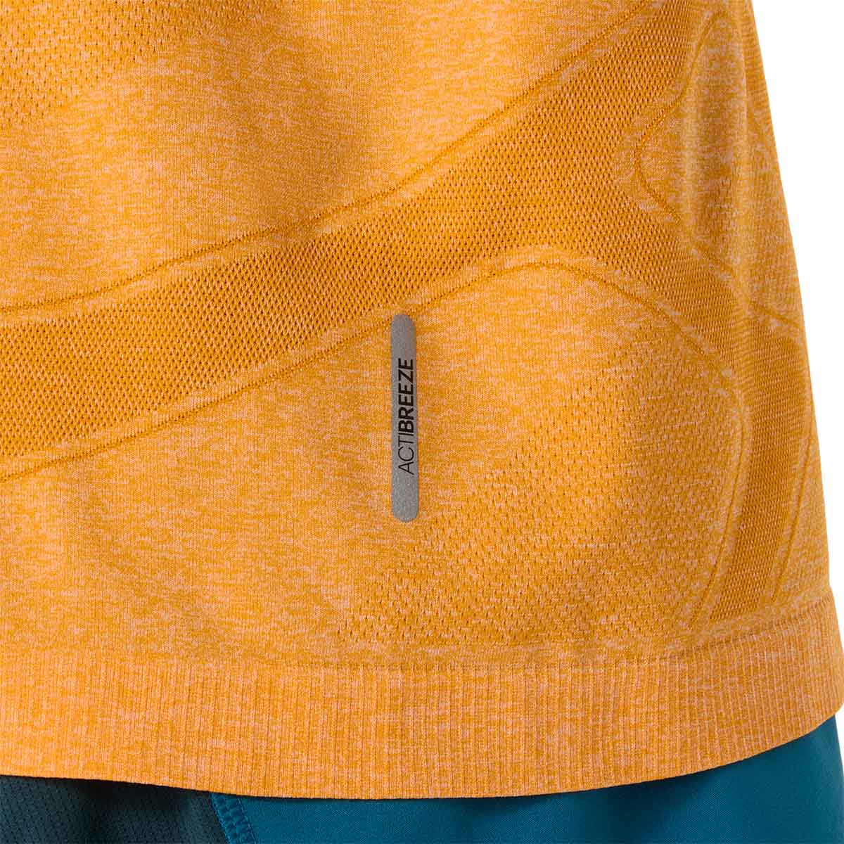 Asics Road Seamless LS Top Men Yamabuki חולצת ריצה ארוכה לגברים