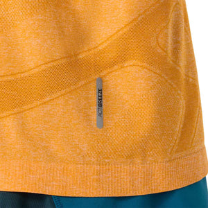 Asics Road Seamless LS Top Men Yamabuki חולצת ריצה ארוכה לגברים